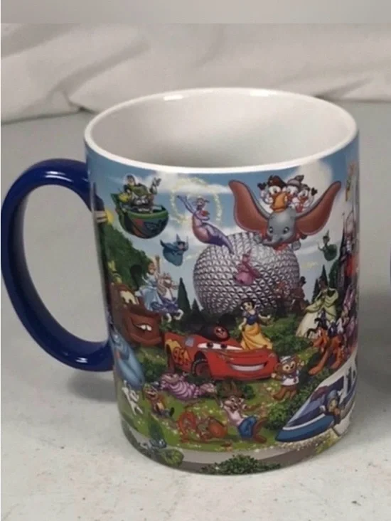For mtodd - Disney Multicolor Character Collage Ceramic Mugs - White Base - Picture 4 of 7